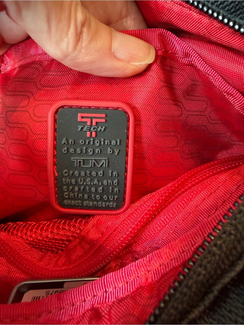 Tumi vintage tech